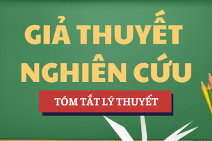 Tóm tắt lý thuyết Giả thuyết nghiên cứu | TMU - Trường Đại học Thương mại (2025)