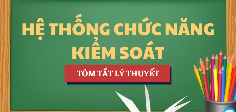 Tóm tắt lý thuyết Hệ thống chức năng kiểm soát | Học phần Quản trị học | AOF - Học viện Tài chính