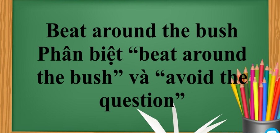 Beat around the bush là gì? | Cách dùng - Phân biệt “beat around the bush” và “avoid the question” -Bài tập vận dụng