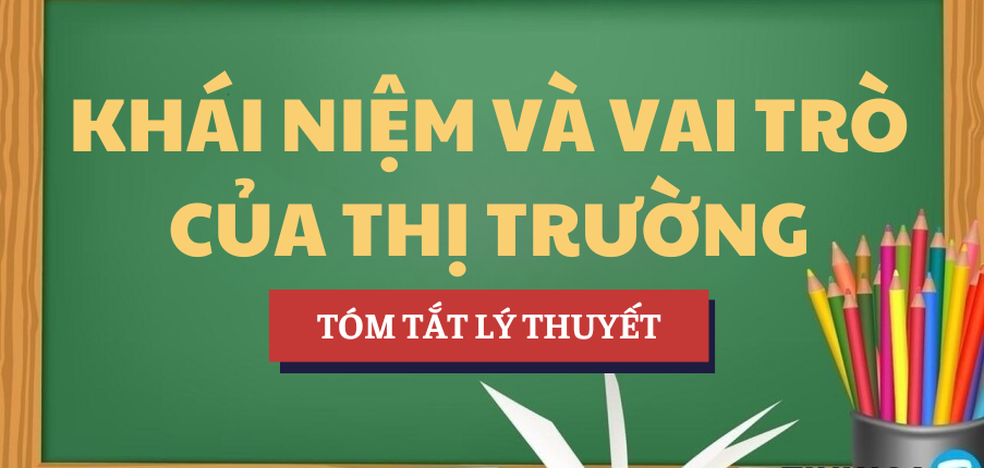 Tóm tắt lý thuyết về Khái niệm và vai trò của thị trường | Học phần Triết học Mác-Lênin | PTIT - Học viện Công nghệ Bưu chính Viễn thông