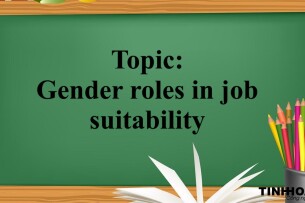 Topic: Gender roles in job suitability - Bài mẫu IELTS Writing Task 2 (2025)