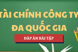 Đáp án bài tập Tài chính Công ty đa quốc gia (MNC 1) | NEU - Đại học Kinh tế Quốc dân (2025)