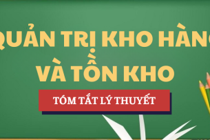 Tóm tắt lý thuyết Học phần Quản trị kho hàng và tồn kho | UTC - Trường Đại học Giao thông Vận tải (2025)