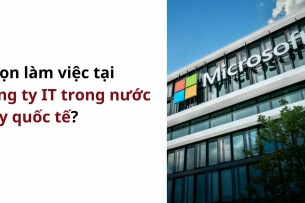 So sánh các công ty công nghệ trong nước và quốc tế – Nên chọn làm ở đâu?