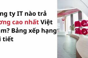 Công ty IT nào trả lương cao nhất Việt Nam? Bảng xếp hạng chi tiết