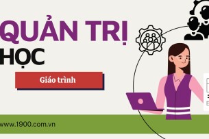 Giáo trình môn Quản trị học | Đại học Kinh Tế - Tài Chính (2025)