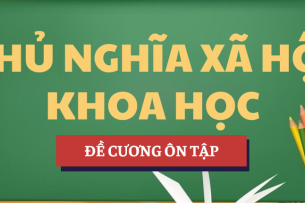 Đề cương ôn tập Chủ nghĩa xã hội khoa học | Đáp án bài tập | HUEUNI - Trường Đại học Huế (2025)