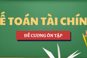 Đề cương ôn tập Kế toán tài chính | Đáp án bài tập | TVU - Trường Đại học Trà Vinh (2025)