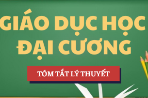 Tóm tắt lý thuyết Giáo dục | Học phần Giáo dục học đại cương | SGU - Trường Đại học Sài Gòn (2025)