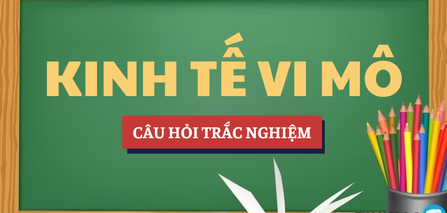 Bài tập trắc nghiệm Chương 2 | Câu hỏi ôn tập trắc nghiệm Kinh tế vi mô | NEU - Đại học Kinh tế Quốc dân (2025)