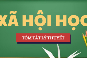 Tóm tắt lý thuyết Học phần Xã hội học | Trường Đại học Khoa học Xã hội và Nhân văn (2025)