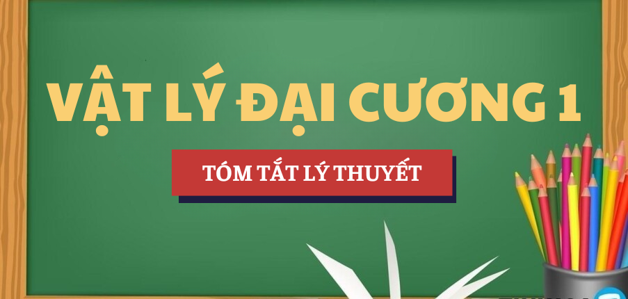Tóm tắt lý thuyết Học phần Vật lý đại cương 1 | HCMUE - Trường Đại học Sư phạm Thành phố Hồ Chí Minh (2025)