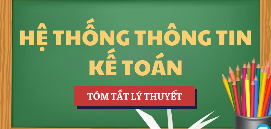 Tóm tắt lý thuyết Học phần Hệ thống thông tin kế toán | AOF - Học viện Tài chính (2025)