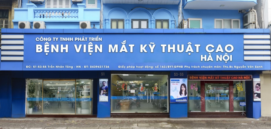 TOP 12 bệnh viện/phòng khám tư nhân có khoa mắt được đánh giá cao