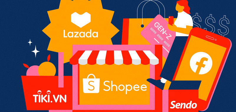 Top 10 sàn TMĐT chuyên về hàng tiêu dùng và mẹ & bé được tin tưởng nhất