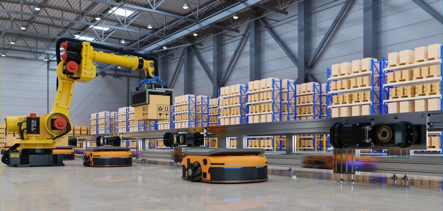 Top 8 doanh nghiệp logistics ứng dụng robot trong kho bãi