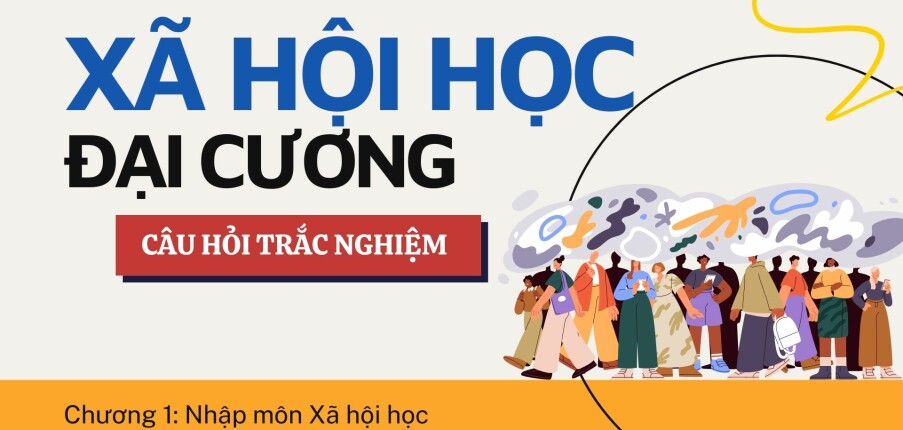 Câu hỏi trắc nghiệm NHẬP MÔN XÃ HỘI HỌC | Trường Đại học Khoa Học Xã Hội và Nhân Văn